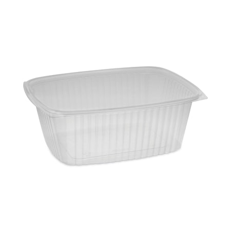 Pactiv Evergreen Showcase Deli Container Base, 1-Compartment, 64 oz, 9 x 7.4 x 4, Clear, PK220 YCI850640000